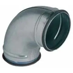 Zelektro HVAC - Bocht 90° Ø315mm met rubberen dichting Fabrieksprijs