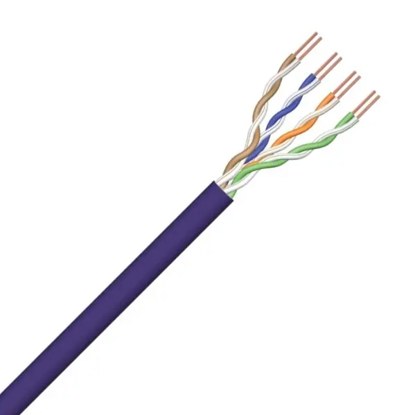Rechtstreeks Van De Fabrikant Excel Networking - CAT5e U/UTP LSZH - violet - B2ca S1a,d1,a1 - Rol 305.0m