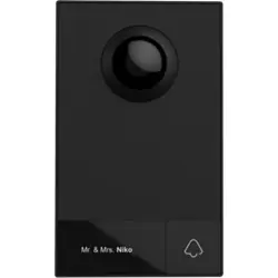 Populair Niko - Compacte 2-draads videobuitenpost 510-31001