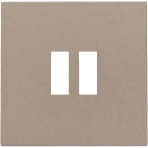 Lage Kosten Niko - afwerkingsset - 2x USB-A-lader - bronze coated - 123-68001
