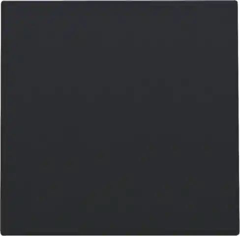 Niko - afwerkingsset - blindplaat met trekontlasting - black coated - 161-76001 Fabrieksprijs