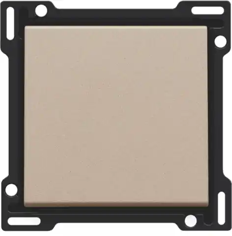Korting Niko - afwerkingsset - enkele drukknop - champagne coated - 157-61105
