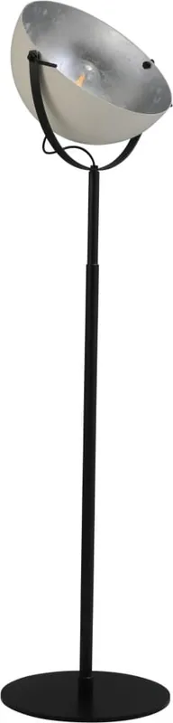 Uitverkoop Masterlight - Landelijke vloerlamp Larino 50 175cm zwart met wit en grijs