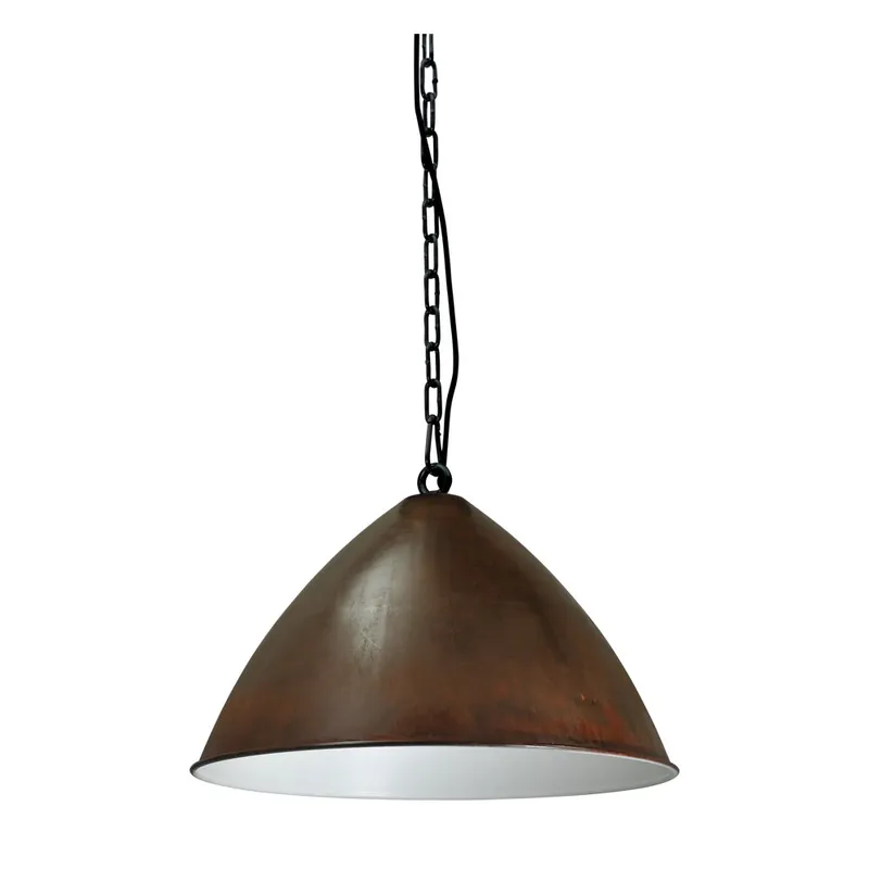 Populair Masterlight - Hanglamp Industria 52 roestbruin
