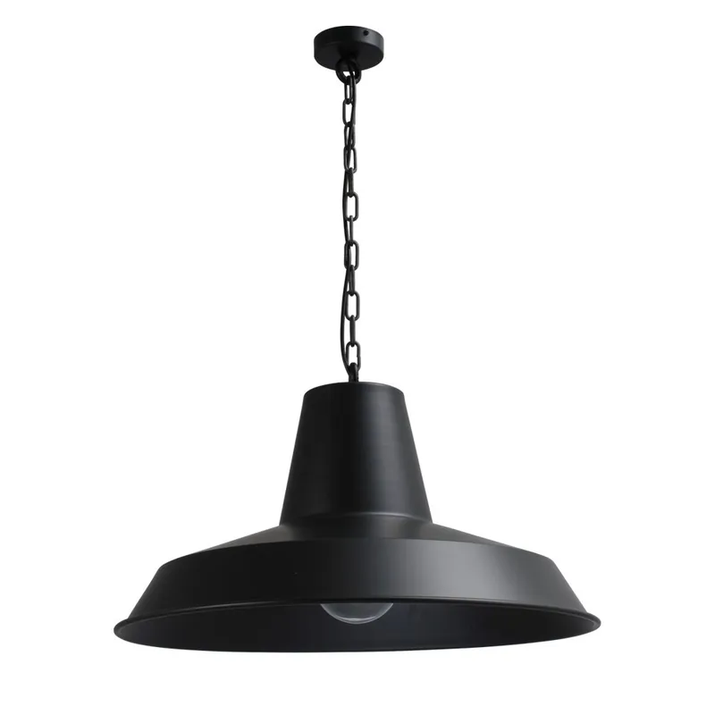 Masterlight - Retro hanglamp Prato XXL 67 zwart Gereduceerde Prijs
