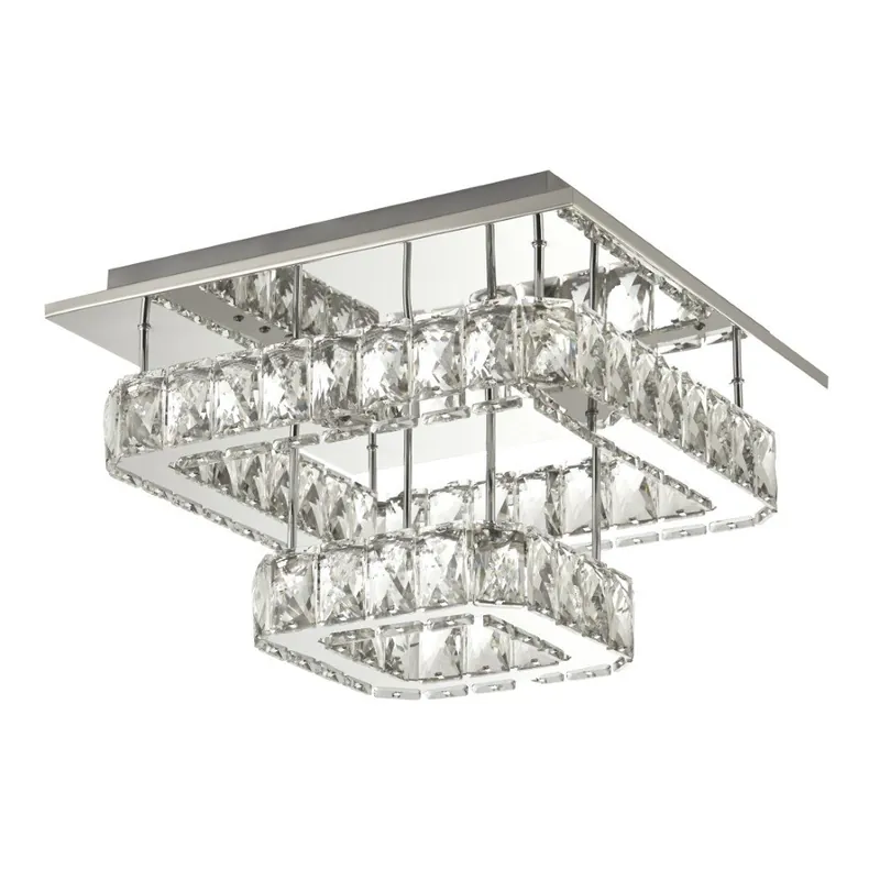 Searchlight - Kristallen plafondlamp Flush Shop Nu