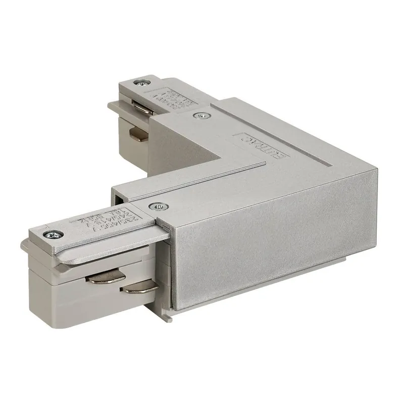 Express Levering SLV - 3-fase L-Connector 2 aarde binnen grijs