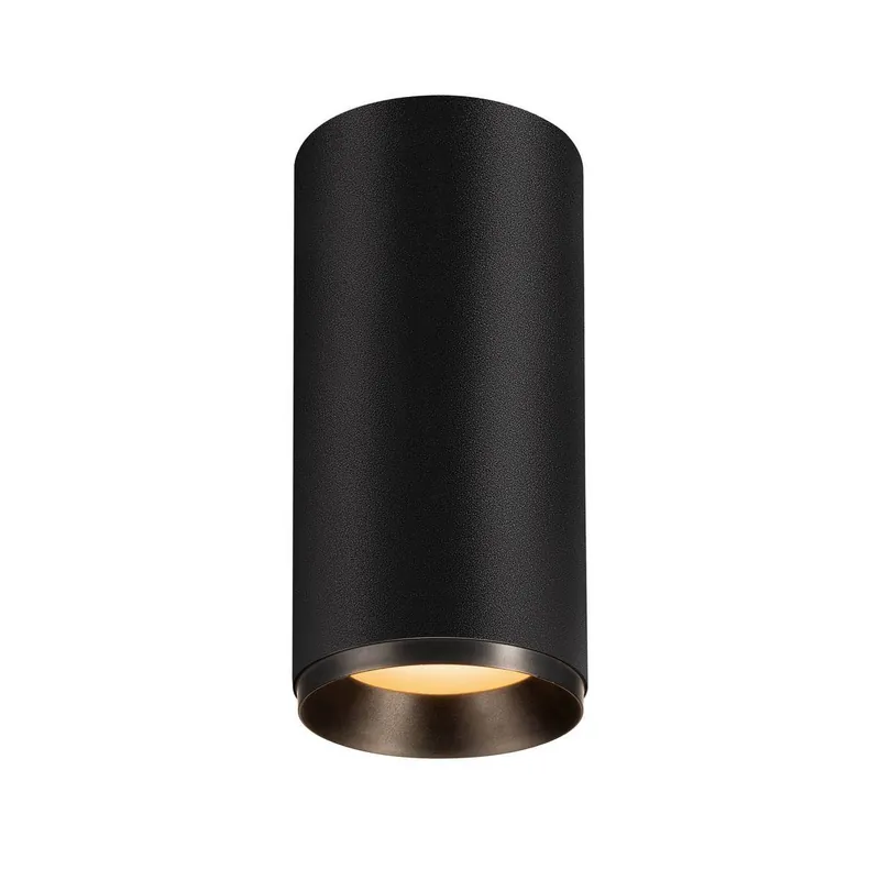 Lage Prijs SLV - Led opbouwspot Numinos Down 28w - 2700K - 10cm zwart
