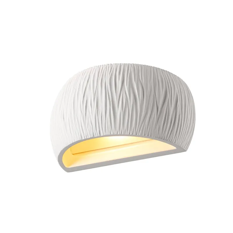Nieuw SLV - Gips wandlamp Plastra