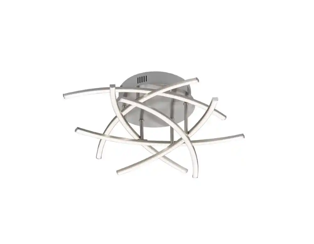 Fischer & Honsel - Chromen plafondlamp Cross TW Ø 55cm Aanbieding