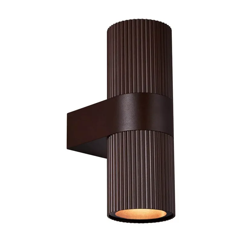 Nordlux - Design up - downlighter Kyklop Ripple roestbruin Hoge Kwaliteit