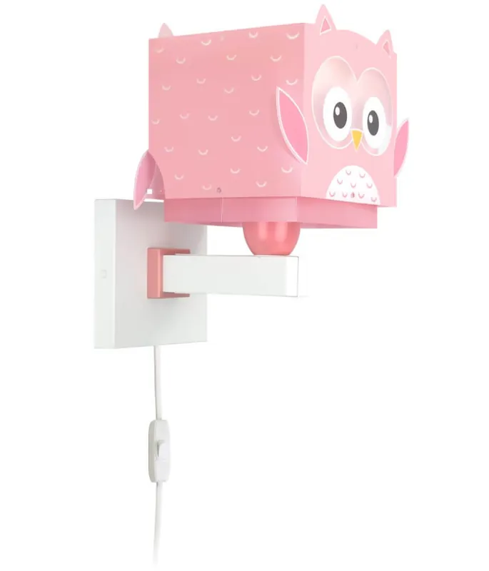 Dalber - Wand nachtlampje Pink Owl Beperkt Aanbod