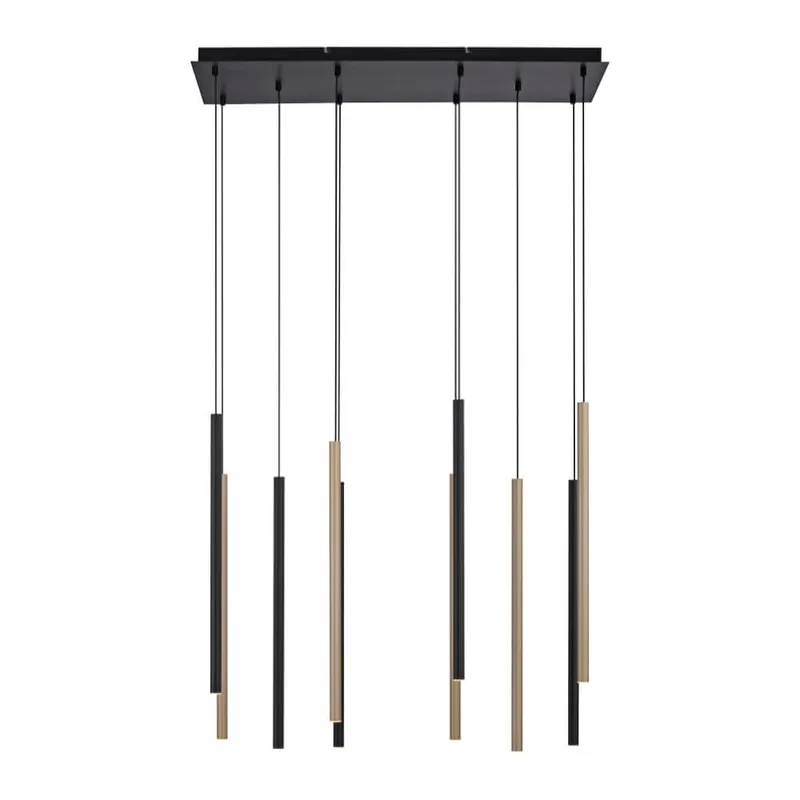 Superprijs Paul Neuhaus - Unieke hanglamp Flute 10-lichts