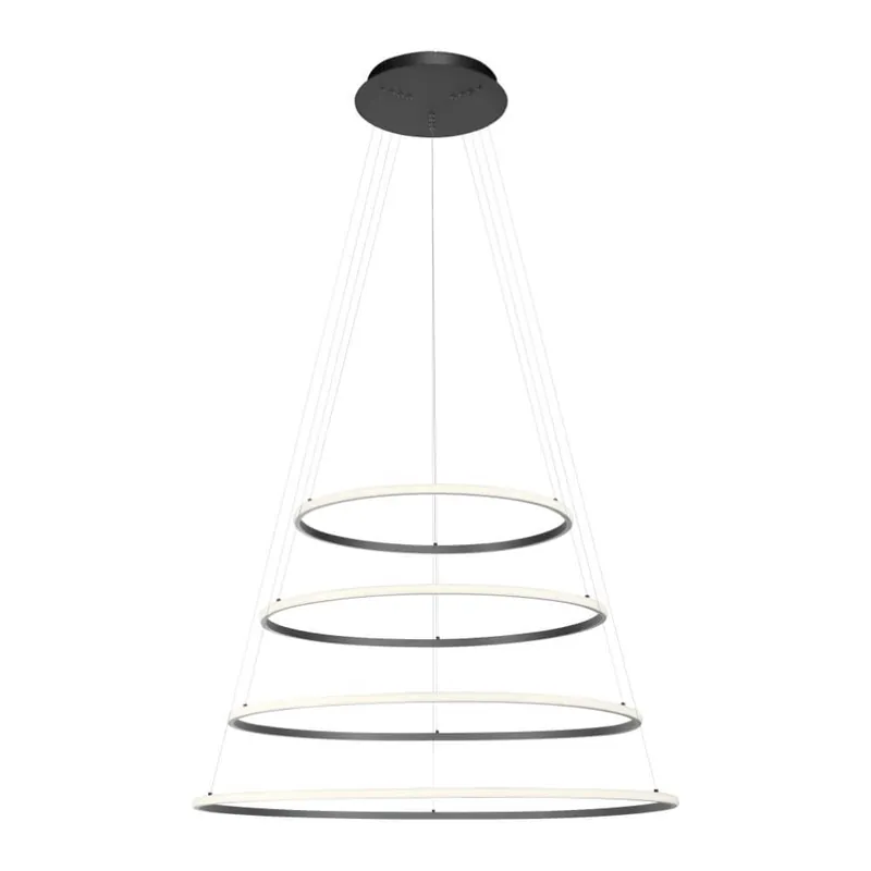 Paul Neuhaus - Moderne hanglamp Tessara antraciet Populair