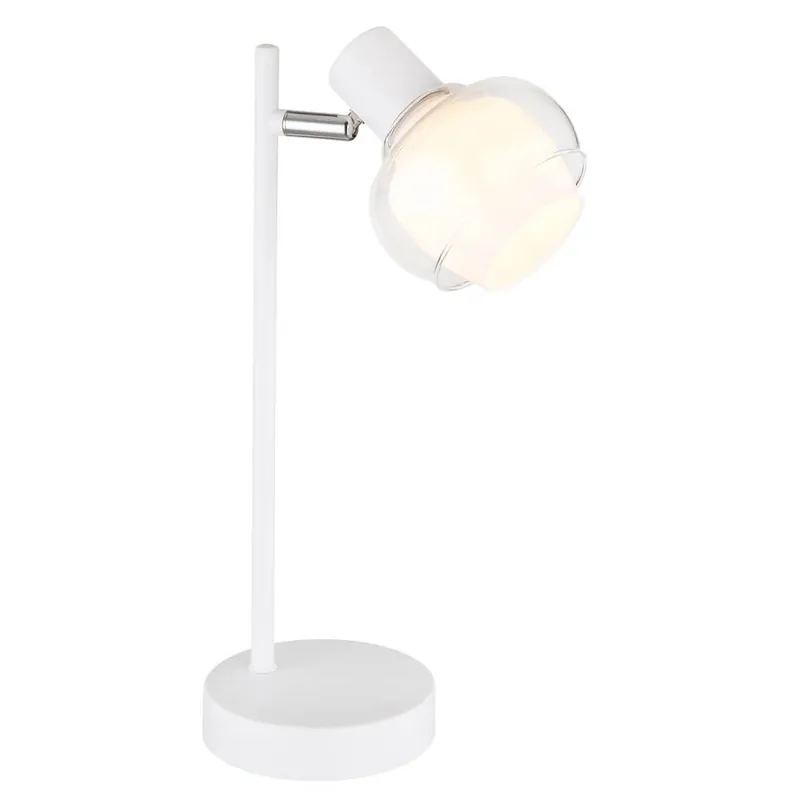 Snelle Levering Globo - Witte tafellamp Tokki enkel