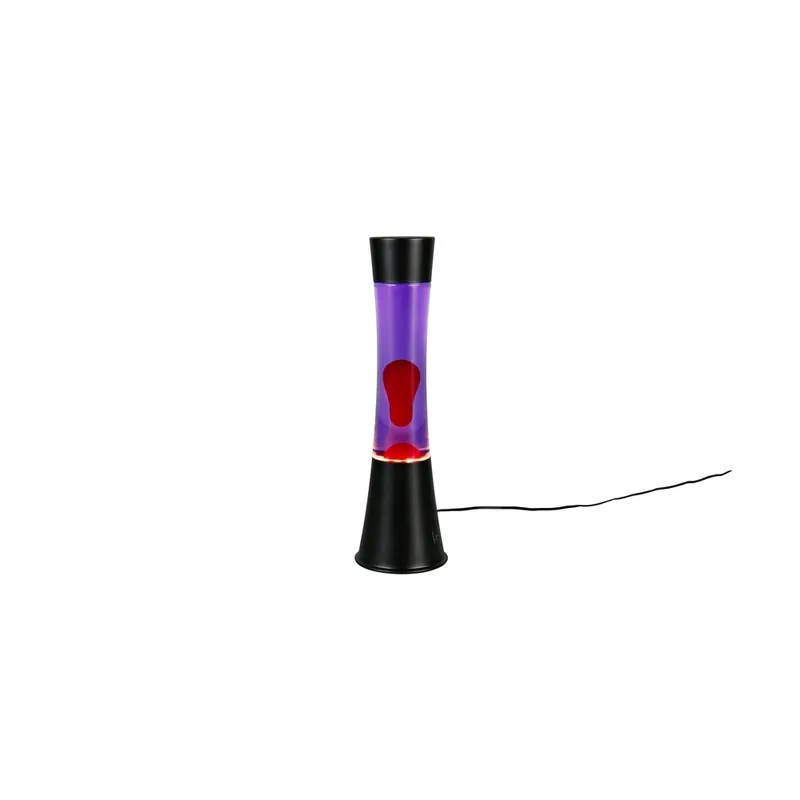 Trio - Lavalamp Etna zwart met rood Beste Prijs