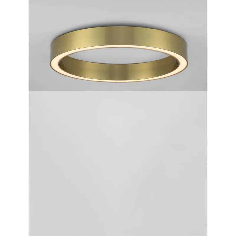 Gereduceerde Prijs Lyora - Design plafondlamp Sting goud Ø 60cm