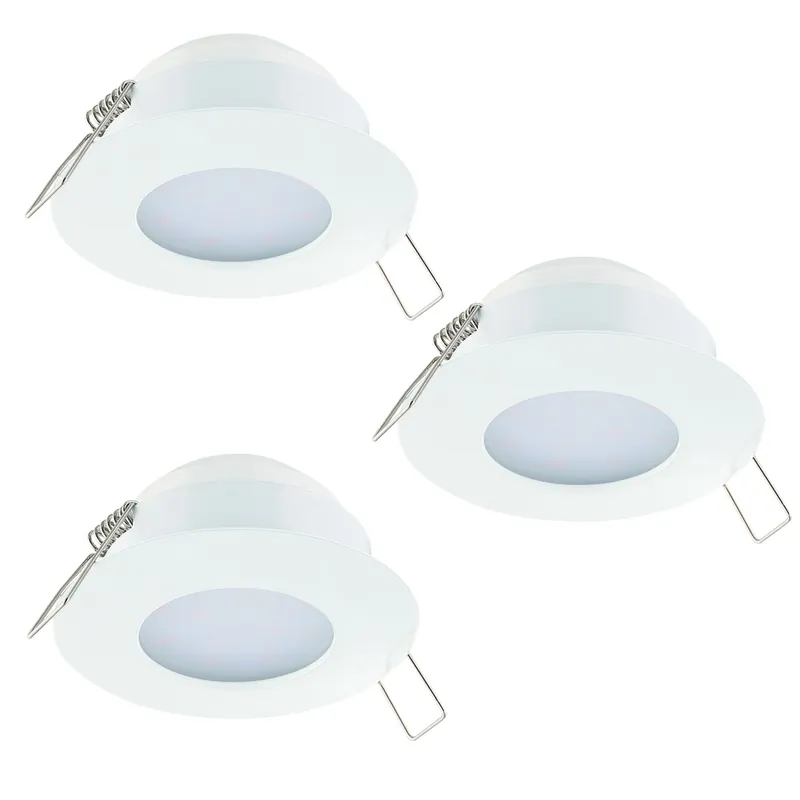 Eglo - Set van 3 inbouwspots Anna wit Betrouwbaar