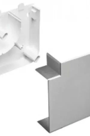 Laatste Versie Legrand Snap-on stijgstuk / vervalstuk wandgoot 85x50mm Halogeenvrij Kunststof grijs 603834