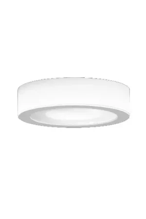 Gereduceerde Prijs RZB Toledo Flat LED noodverlichtingsarmatuur rond 830 Vluchtwegverlichting Wandopbouw/plafondopbouw wit IP40 672280.002
