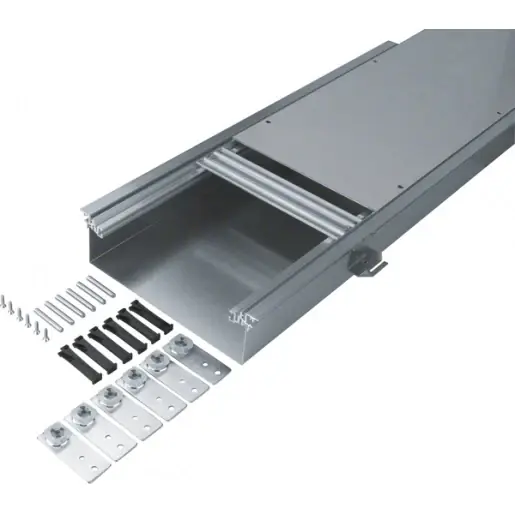 Betaalbaar Hager Electraplan vloergoot bovenliggend open 2m x300mm 60 - 100mm Droog BKW300060