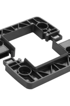 Finale Uitverkoop Wiska BEVEILIGINGSFRAME T.B.V.CONMAXX KABELDOORVOER BASISFRAME CF4-B1 ZWART