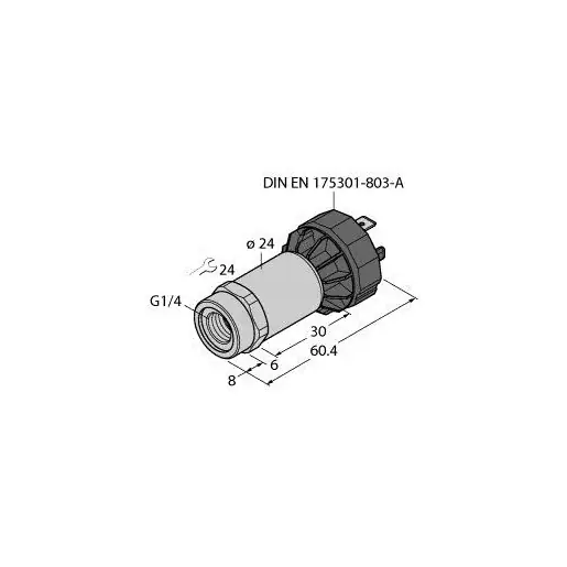 Betrouwbaar Turck PRESSURE TRANSMITTER WITH CURRENT OUTPUT (2-WIRE)