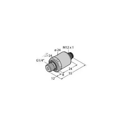 Turck PRESSURE TRANSMITTER WITH CURRENT OUTPUT (2-WIRE) Nieuw