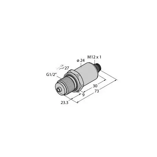 Turck PRESSURE TRANSMITTER WITH VOLTAGE OUTPUT (3-WIRE) Betaalbaar