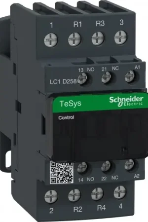 Laatste Versie Schneider Electric Tesys Magneetschakelaar AC 11kw 25A AC3 Schroefaansluiting 2cont