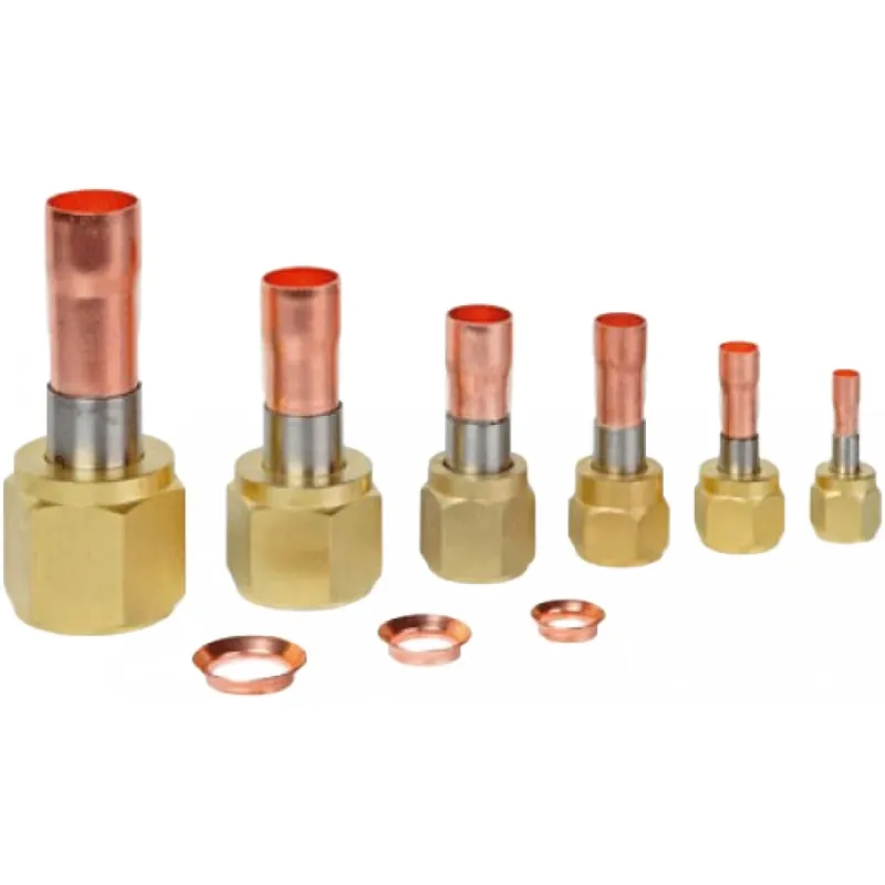 Universeel Verloopconnectie (5/8" SAE x 1/2" ODF RVS/CU soldeer + ring) Aanbieding