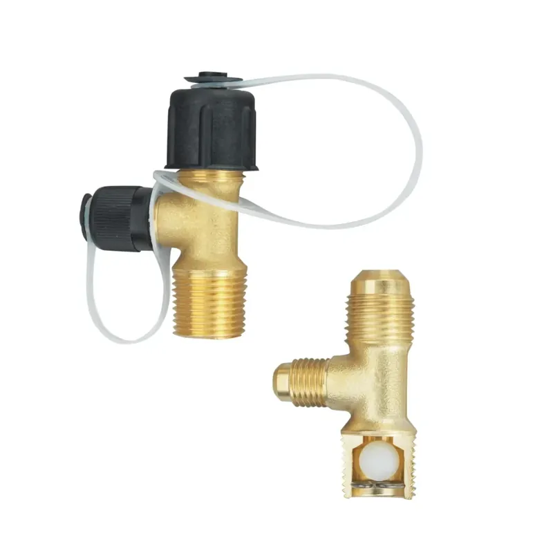 Refco aanzuig T-st. 1/4"x3/8" SAE incl. terugslagklep Superprijs