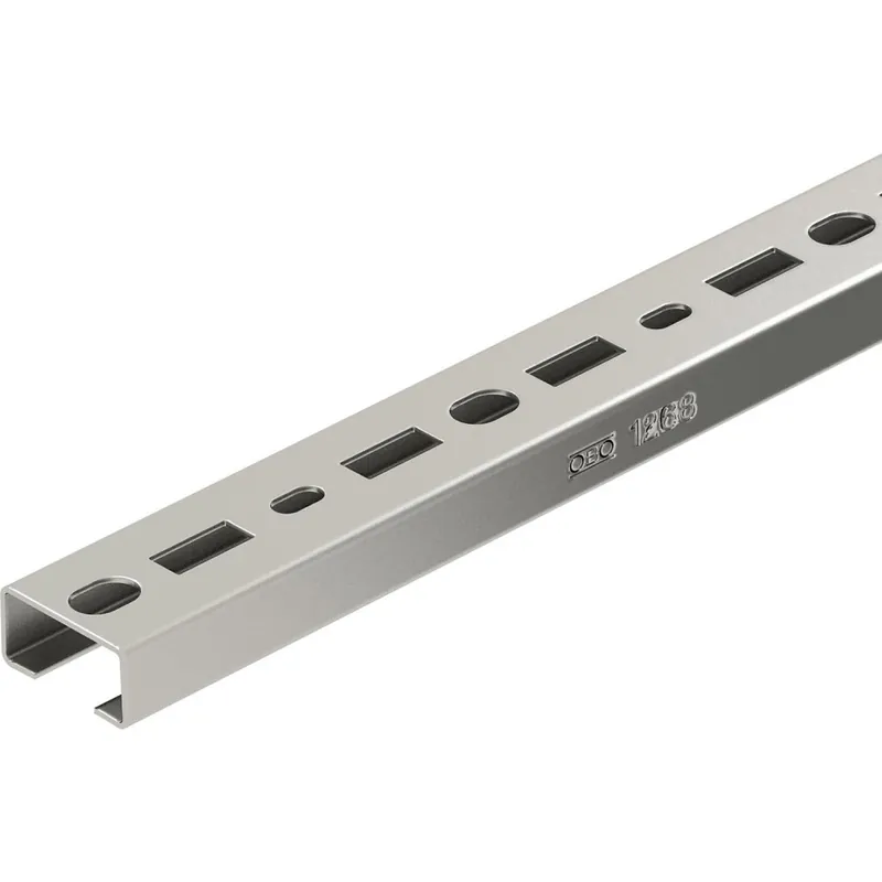 Snelle Levering OBO Profielrail geperf. sleufbreedte 17 mm 2000x35x18 VA