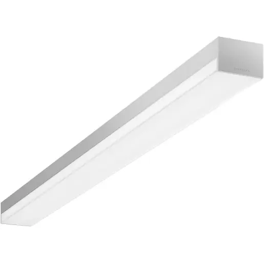 Trilux Solvan Flow D LED accent armatuur cdp-i fijnprismatisch binnen 4000K 4300lm 1413x100mm DALI-2 DALI Steekklem zilver 7356151 Korting