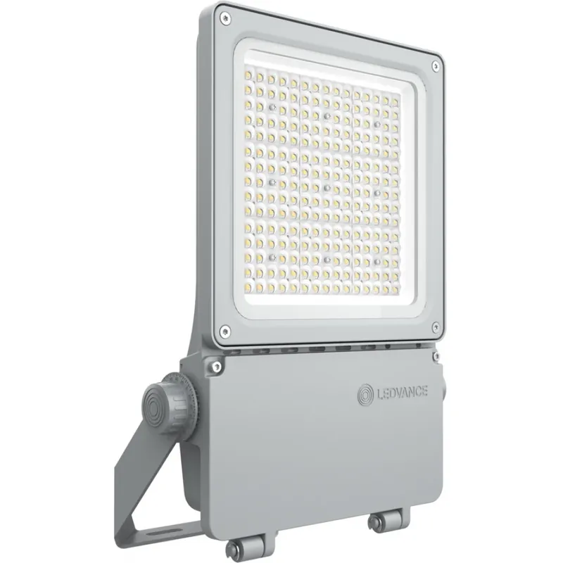 Lage Prijs Ledvance Performance Flex schijnwerper asym 4000K 6800 - 12000lm 479x304mm 41-80° - Breedstralend Steekklem IP66 grijs 4099854373275
