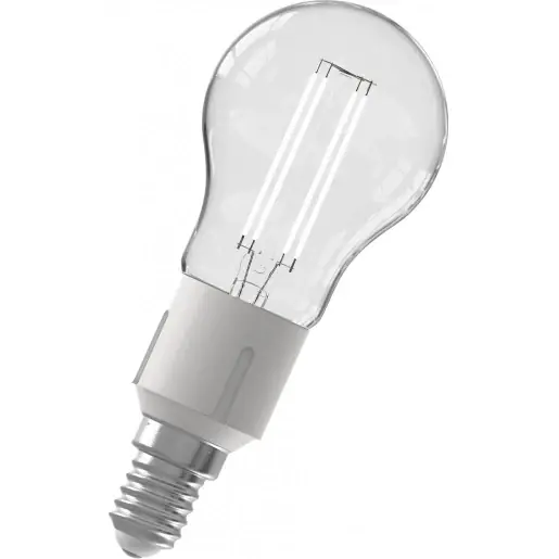 Calex Smart Home E14 led-lamp wifi 818-830 1800K 450lm P45 110mm 320° 220V dimbaar Helder glas wit amazon alexa google assistant 144411 Direct Beschikbaar