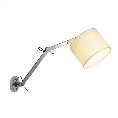 Nu Kopen SLV 156011 TENORA WL-2 CHROOM/SCHERM WIT
