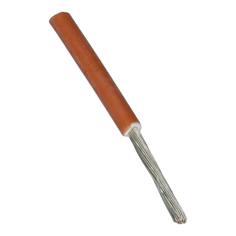Montagedraad SO05Z-K 1mm² bruin vertind halogeenvrij 145°C - 100 meter Korting