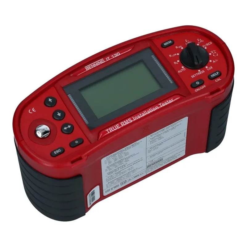 Installatietester IT 130 True RMS met USB en RS232 Bestseller