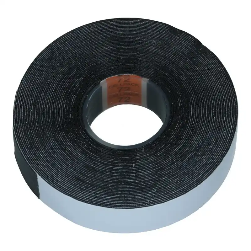 Fabrieksprijs Vulkaniserende tape zwart 25mm - 10 meter