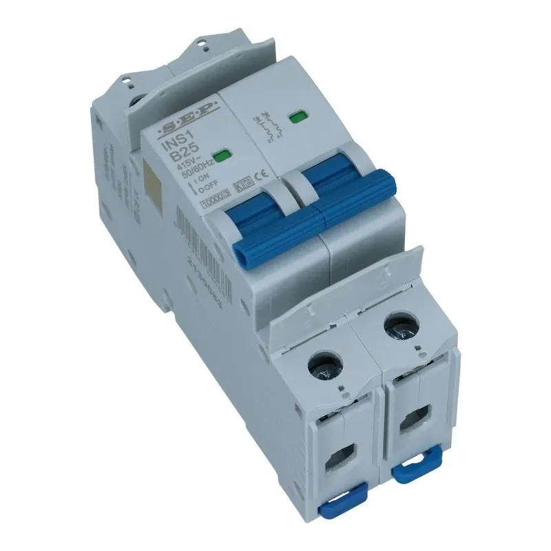 Exclusieve Aanbieding Installatieautomaat 2 polig 2A karakteristiek B 10kA INS1