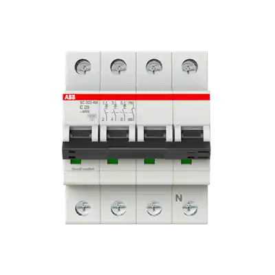 ABB S200 SC 203 C20 NA Installatieautomaat Direct Beschikbaar