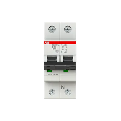 ABB S200 SC 201 B16 NA Installatieautomaat Gratis Retour